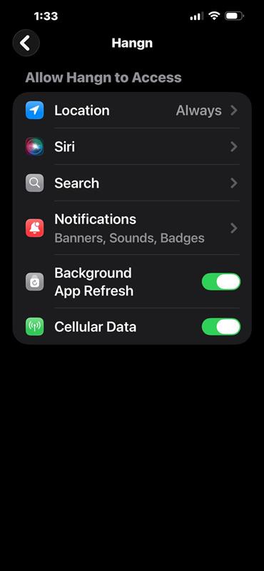 Apple App Permissions